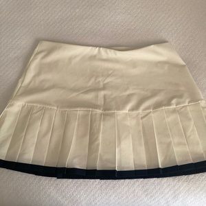 Tory Sport - golf skirt, size M, white and navy